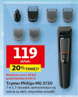 Trymer Philips MG 3720 7 w 1 promocja w Auchan