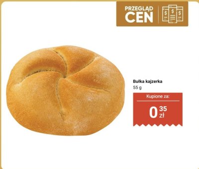 Bułka kajzerka promocja w Biedronka