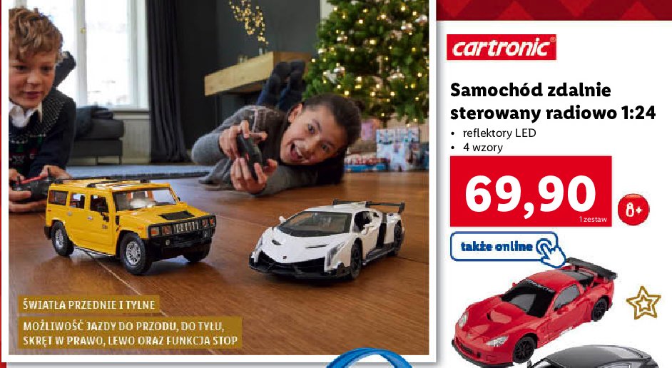 Auto sterowane radiowo 1:24 Cartronic promocja