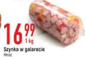 Szynka w galarecie Mróz promocja w Carrefour