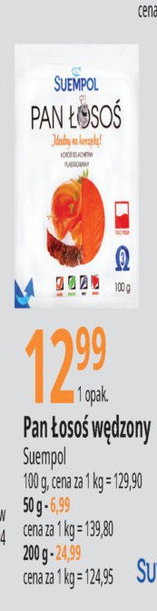 Pan łosoś wędzony Suempol promocja