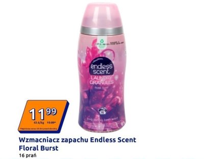 Wzmacniacz zapachu Endless Scent Floral Burst 16 prań promocja w Action