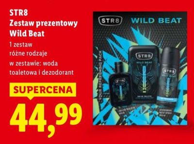 STR8 Zestaw prezentowy Wild Beat promocja w Lidl