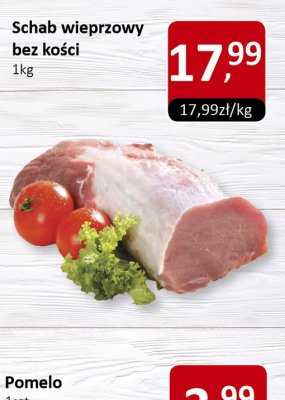 Schab wieprzowy bez kości 1kg promocja w Market Point