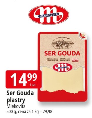 Ser Gouda plastry promocja w Leclerc