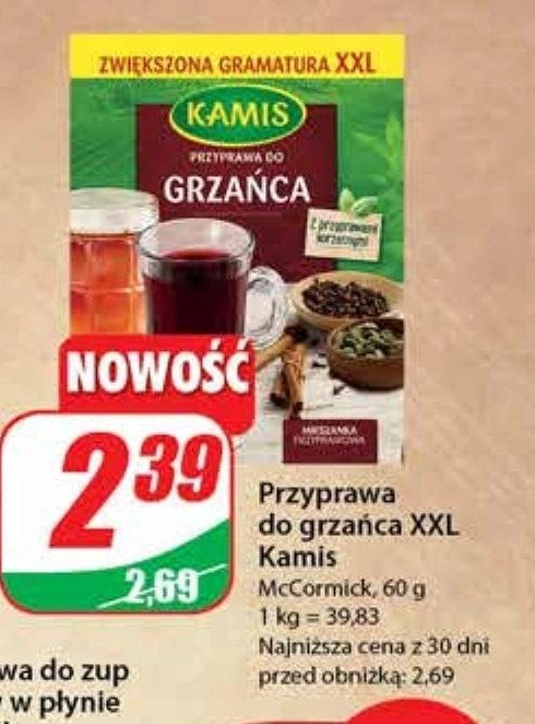 Przyprawa do grzańca Kamis promocja