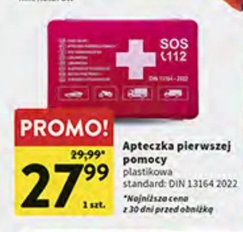 Apteczka pierwszej pomocy din 13164 promocja