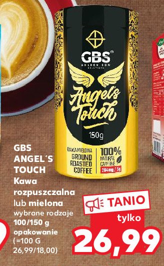 Kawa Gbs angel's touch promocja