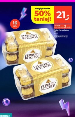 Praliny Ferrero Rocher promocja w Dealz