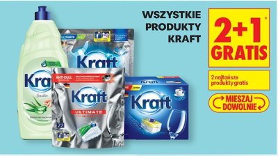 Wszystkie produkty Kraft - płyn do zmywania naczyń promocja w Biedronka