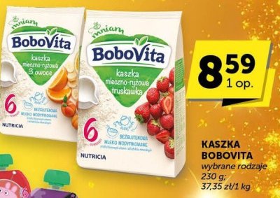 Kaszka BoboVita, wybrane rodzaje promocja w ABC