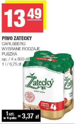 Piwo promocja w SPAR