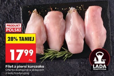 Filet z piersi kurczaka promocja w Biedronka