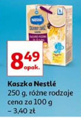 Kaszka owsiano-pszenna ze śliwką Nestle skarby zbóż promocja