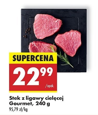 Steki z ligawy cielęcej Gourmet promocja