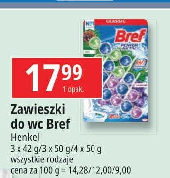 Kostka do wc 4 function lavender Bref power aktiv promocja