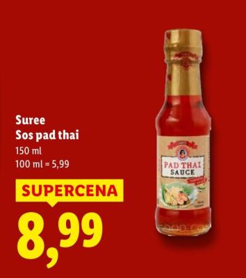 Sos pad thai Suree promocja w Lidl
