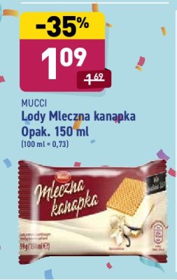 Mleczna kanapka Mucci promocja