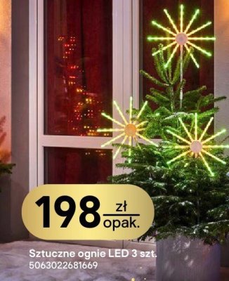 Sztuczne ognie LED 3 szt. promocja w Castorama