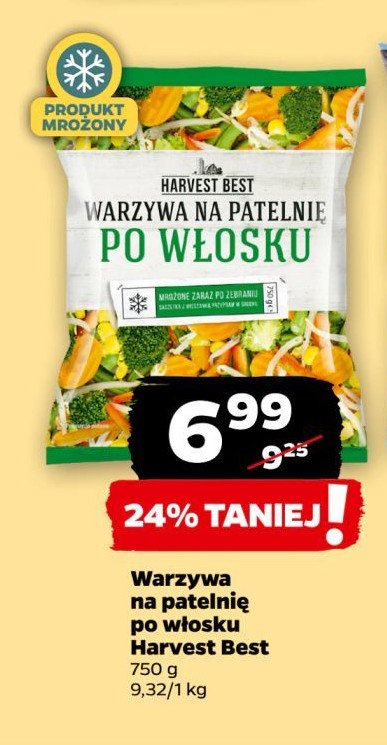 Warzywa na patelnię po włosku Harvest best promocja