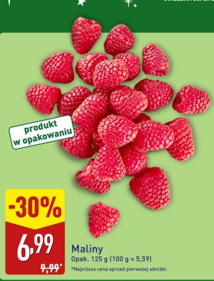 Maliny promocja w Aldi