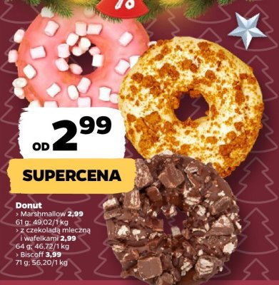 Donut Biscoff promocja w Netto