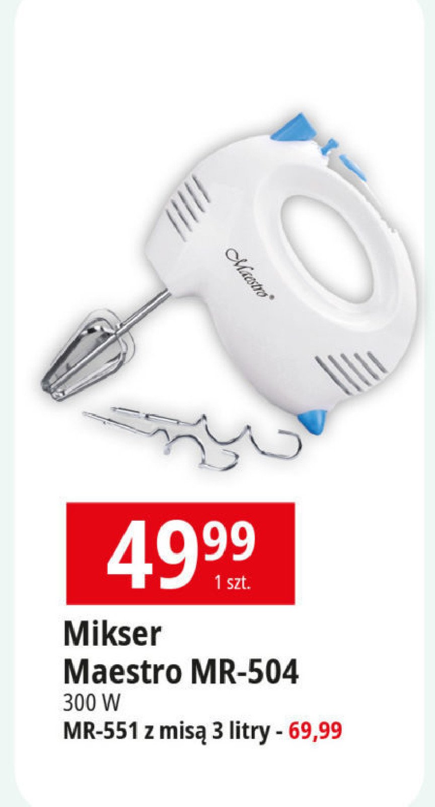 Mikser mr-504 MAESTRO promocja