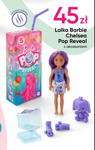 Lalka pop reveal Barbie promocja