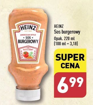 Sos burgerowy Heinz promocja w Aldi
