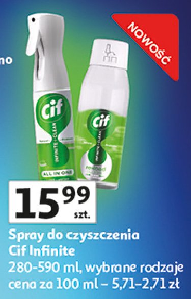 Spray do czyszczenia clean Cif promocja