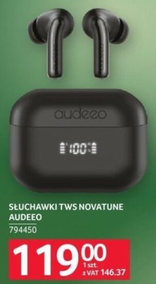 Słuchawki TWS Novatune Audeeo 794450 promocja w Selgros