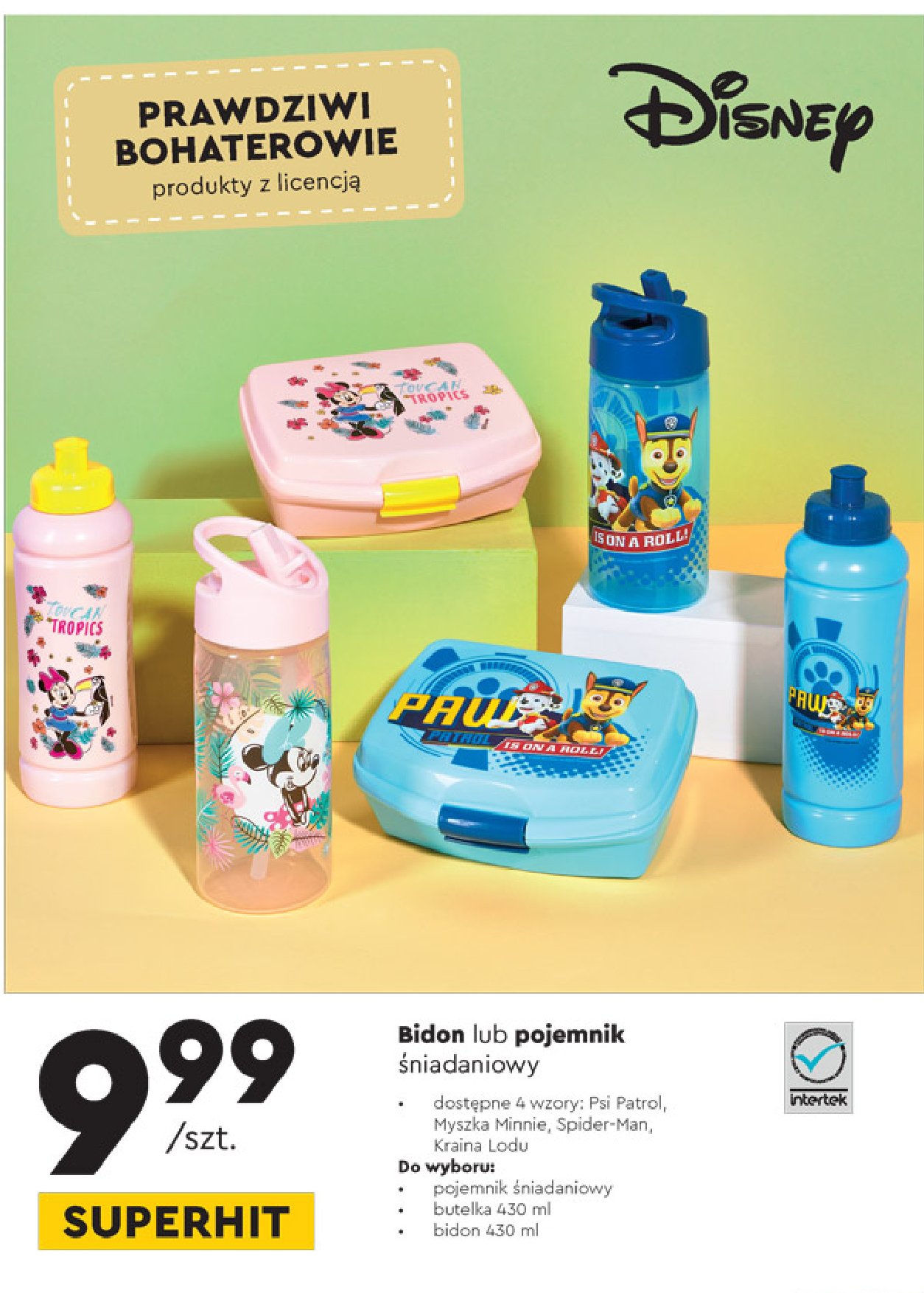 Bidon kraina lodu promocja