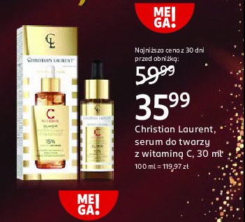 Superskoncentrowane diamentowe seru napinające pod oczy na czoło i okolice ust Christian laurent edition de luxe promocja w Rossmann