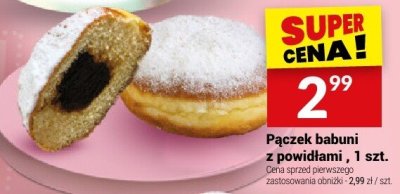 Pączek babuni z powidłami, 1 szt. promocja w Twój Market