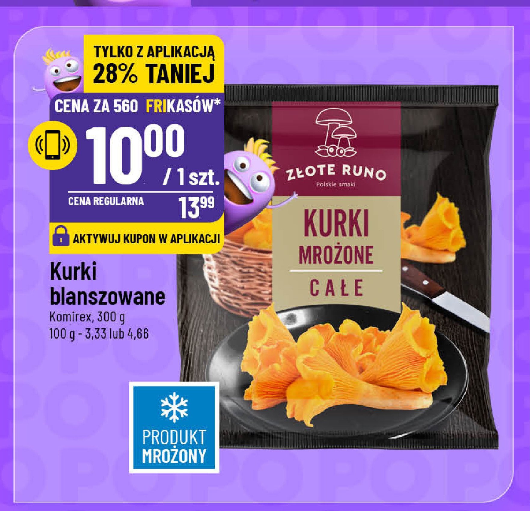 Kurki całe Złote runo promocja w POLOmarket