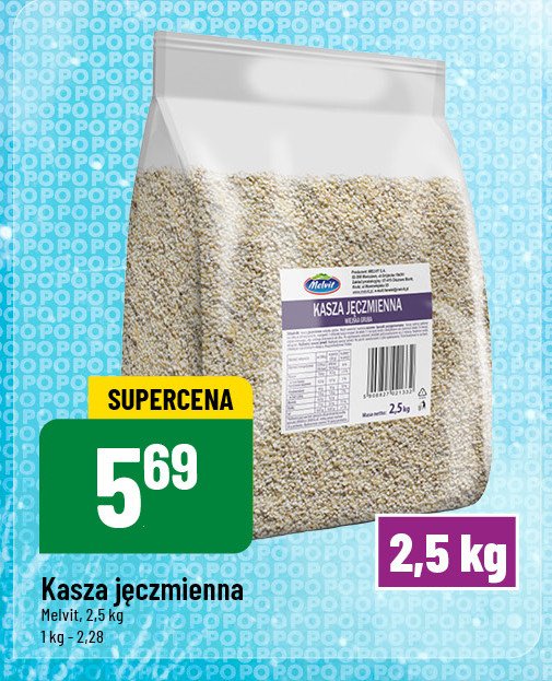 Kasza jęczmienna Melvit promocja w POLOmarket