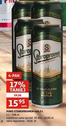 Piwo Staropramen promocja