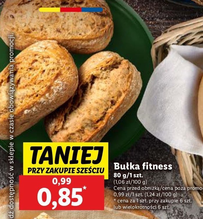 Bułka fitness promocja