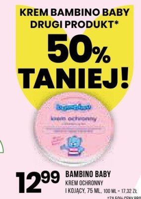 Krem ochronny BAMBINO BABY promocja w Drogerie Natura