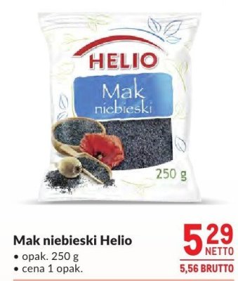 Mak niebieski Helio promocja w Makro