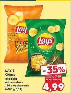 Chipsy zielona cebulka Lay's Frito lay lay's promocja