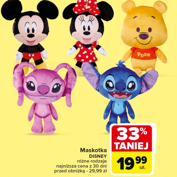 Maskotka disney Simba promocja w Carrefour Market