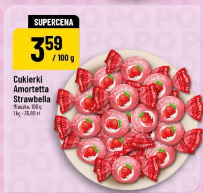 Cukierki Amortetta Strawbella Mieszko promocja w POLOmarket