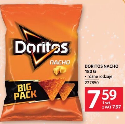Chipsy DORITOS NACHO 180 g promocja w Selgros