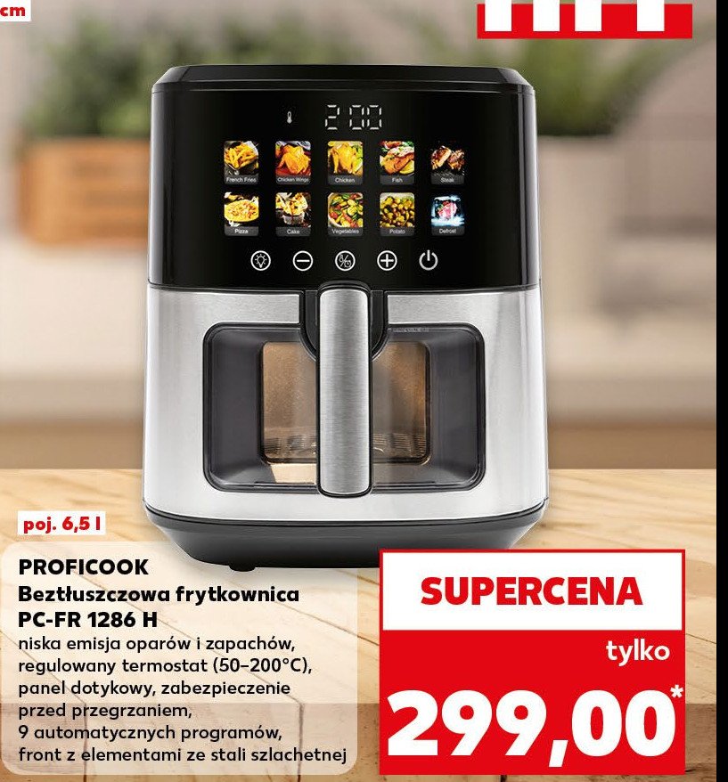 Frytkownica pc-fr 1286 h Profi cook promocja