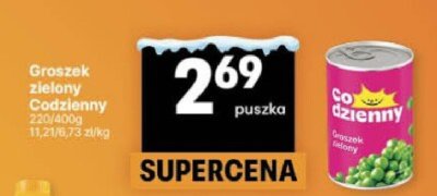 Groszek zielony Codzienny promocja w Delikatesy Centrum