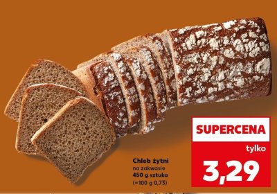 Chleb żytni na zakwasie promocja w Kaufland