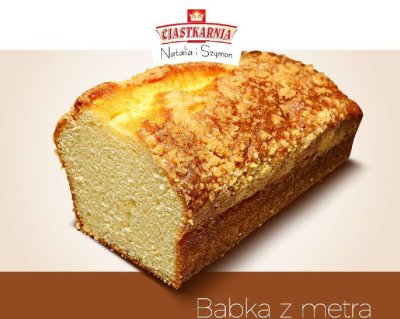 Ciasto Babka z metra biszkoptowo-tłuszczowe promocja w TOPAZ