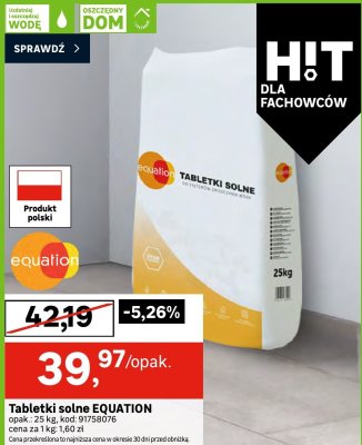 Tabletki solne  promocja w Leroy Merlin