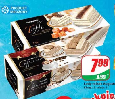 Rolada lodowa toffi Augusto promocja